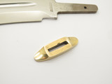 Vtg Tak Fukuta Grizzly Seki Japan Fixed Bowie 9.25 Knife Blade Blank