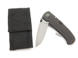 Vtg Browning 608 Kodiak FDT Seki Japan Black Guthook Folding Hunter Knife