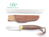 Vtg Seki Cut Bob Lum Design SC-121 Fixed Blade VG-10 Hunting Knife By Hattori
