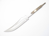 Vtg Tak Fukuta Seki Japan AUS8A 4.5" Hunting Fixed Knife Making Blade Blank