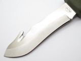 Vtg Tak Blade Fukuta Seki Japan Rubber AUS8 Fixed 5" Blade Guthook Hunting Knife
