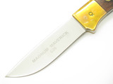 Vtg Ontario OK Magnum Maverick 636 Skinner Fixed 3.5" Blade Hunting Knife