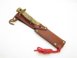 Vtg Kissing Crane Robi Klass No 77 Rostfrei German Ram Fixed 4" Blade Hunting Knife