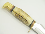 Vtg Hen & Rooster Bertram 542 Solingen Germany Fixed 6" Blade Hunting Knife
