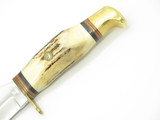 Vtg Hen & Rooster Bertram 542 Solingen Germany Fixed 6" Blade Hunting Knife
