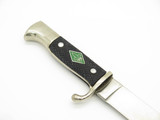 Vtg C Jul Herbertz German Rostfrei Boy Scout Youth Fixed 5.5" Blade Knife