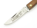 Vtg Kissing Crane KC37 Robert Klaas Small Wood Handle Folding Pocket Knife