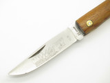 Vtg Kissing Crane KC36 Robert Klaas Medium Wood Handle Folding Pocket Knife