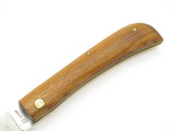 Vtg Kissing Crane KC36 Robert Klaas Medium Wood Handle Folding Pocket Knife