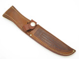 Vintage c. 1970s Case XX Leather Fixed 5" Blade Knife Sheath