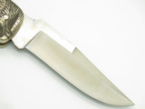 Vtg Custom Tak Fukuta Parker Proto Seki Japan Eagle Folding Hunter Knife