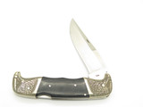 Vtg Custom Tak Fukuta Parker Proto Seki Japan Eagle Folding Hunter Knife