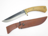 Vtg Seki Cut 232 Prototype Ishikawa Ken Nata San Mai Seki Fixed Machete Knife