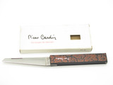 Vtg 1980s Pierre Cardin 15 Richartz Solingen Folding Minimalist Pocket Knife
