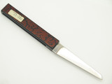 Vtg 1980s Pierre Cardin 15 Richartz Solingen Folding Minimalist Pocket Knife
