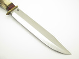 Vtg Rigid RG39 Rostfrei Italy Stag Hunting Fixed 8.25" Blade Knife
