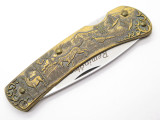 Remington UMC USA R5 Brass Gunmaker Hunting Folding Pocket Knife & Box