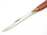 Vintage Yasuo Imai Prototype Seki Japan P-547 Red Fish 5" Folding Pocket Knife