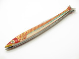 Vintage Yasuo Imai Prototype Seki Japan P-547 Red Fish 5" Folding Pocket Knife