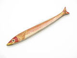 Vintage 1950s Yasuo Imai Seki Japan Red Fish 5" Folding Pocket Knife