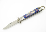 Vintage 1950s Yasuo Imai Seki Japan Blue Dragon 3.25" Swing Guard Folding Knife