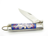 Vintage 1950s Yasuo Imai Seki Japan Blue Dragon 3.25" Swing Guard Folding Knife