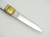 Vintage 1950s MESA Rostfrei Springer Yasuo Imai Seki Japan White Automatic 4.25" Folding Knife