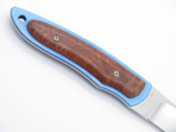 Vtg Seki Cut 160 Burlwood Fixed San Mai VG-10 Hunting Tactical Knife By Hiro