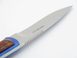 Vtg Seki Cut 160 Burlwood Fixed San Mai VG-10 Hunting Tactical Knife By Hiro