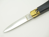 Vintage 1950s MESA Rostfrei Springer Yasuo Imai Seki Japan Black 4.25" Folding Knife