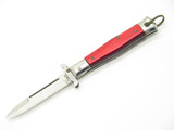Vintage 1950s Yasuo Imai Seki Japan Red 3.5" Swing Guard Folding Knife