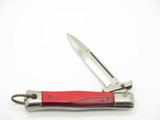 Vintage 1950s Yasuo Imai Seki Japan Red 3.5" Swing Guard Folding Knife