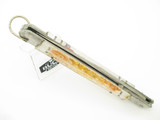 Vintage Yasuo Imai Proto Seki Japan White Matador 5" Swing Guard Folding Knife