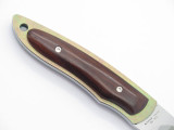 Vtg Seki Cut 160 Cocobolo Fixed San Mai VG-10 Hunting Tactical Knife By Hiro