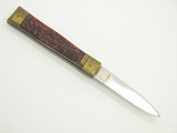 Vintage FES Yasuo Imai Rostfrei Seki Japan Elk 4.25" Automatic Folding Knife