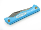 Vintage 1970s Open Road Technicraft Seki Japan Blue 4" Folding Pocket Knife