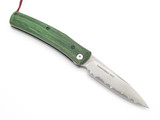 Mcusta MC-19 Higonokami Limited Seki Japan Green Higo Friction Folder Knife