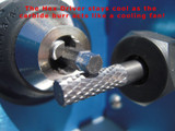 ScrewSaver Pro Deluxe Screwdriver Maker Benchtop Grinding Machine blade hex flat Bit .001"±