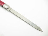 Vtg 1950 Yasuo Imai Proto 656 Sports World Seki Japan Red Folding Melon Knife