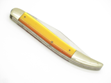 Vtg 1950s Yasuo Imai Proto 616 Seki Japan Yellow 5" Folding Fish Pocket Knife