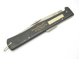 Vintage Yasuo Imai Valor 15526 Proto Jaguar Seki Japan Black 5.25" Folding Knife