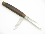 Vtg 1950s Prototype Yasuo Imai Seki Japan Wood & Brass Folding Pocket Knife
