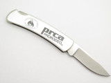 Vtg Buck 525 Gent PRCA Pro Rodeo Cowboy Boot Folding Lockback Pocket Knife