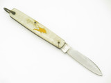 Vtg 1950s Yasuo Imai White Cyprus 2.75" Seki Japan Folding Pocket Knife