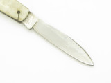 Vtg 1950s Yasuo Imai White Cyprus 2.75" Seki Japan Folding Pocket Knife