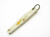 Vtg 1950s Yasuo Imai White Cyprus 2.75" Seki Japan Folding Pocket Knife