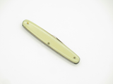 Vtg 1950s Prototype 553 Yasuo Imai White 2.75" Seki Japan Folding Pocket Knife