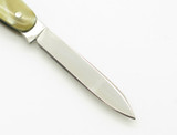 Vtg 1950s Prototype 553 Yasuo Imai Pearl Colored Seki Japan Folding Pocket Knife
