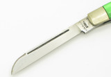 Vintage 1950s Prototype 506 Yasuo Imai Green 3" Seki Japan Folding Pocket Knife