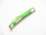 Vintage 1950s Prototype 506 Yasuo Imai Green 3" Seki Japan Folding Pocket Knife
